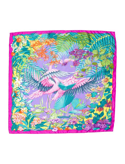 flamingo party hermes|flamingo party scarf.